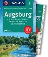bokomslag KOMPASS Wanderführer Augsburg mit Westlichen Wäldern, Wittelsbacher Land und Ammersee, 60 Touren mit Extra-Tourenkarte