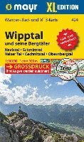 bokomslag Mayr Wanderkarte Wipptal und seine Bergtäler 1:30.000