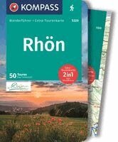 Kay Tschersich - KOMPASS Wanderführer Rhön, 50 Touren mit Extra-Tourenkarte, Häftad
