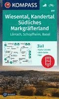 bokomslag Wiesental / Kandertal / Südl. Markgräflerland + Aktiv Guide