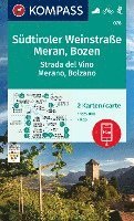 bokomslag KOMPASS Wanderkarten-Set 078 Südtiroler Weinstraße, Meran, Bozen / Strada del Vino, Merano, Bolzano (2 Karten) 1:25.000