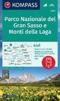 bokomslag Parco Naz. del Gran Sasso +Aktiv Guide  D/I/E