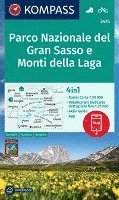 bokomslag Parco Naz. del Gran Sasso +Aktiv Guide  D/I/E: 2476