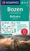 bokomslag Bozen & surroundings / Bolzano D/I/E