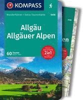 bokomslag KOMPASS Wanderführer Allgäu, Allgäuer Alpen, 60 Touren mit Extra-Tourenkarte