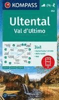 bokomslag Ultental/Val d'Ultimo D/I/E + Aktiv Guide