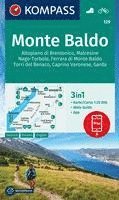 bokomslag Monte Baldo D/I/E + Aktiv Guide