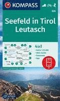 bokomslag KOMPASS Wanderkarte 026 Seefeld in Tirol, Leutasch 1:25.000