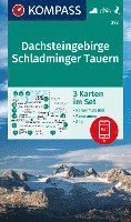 bokomslag KOMPASS Wanderkarten-Set 293 Dachsteingebirge, Schladminger Tauern (3 Karten) 1:25.000