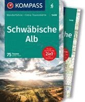 bokomslag KOMPASS Wanderführer Schwäbische Alb, 75 Touren mit Extra-Tourenkarte