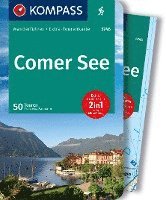 bokomslag KOMPASS Wanderführer Comer See, 50 Touren mit Extra-Tourenkarte