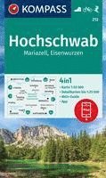 bokomslag KOMPASS Wanderkarte 212 Hochschwab, Mariazell, Eisenwurzen 1:50.000