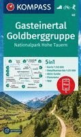 bokomslag Gasteiner Tal / Goldberggruppe + Aktiv Guide