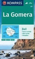 KOMPASS Wanderkarte 231 La Gomera 1:30.000 1