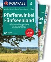 bokomslag KOMPASS Wanderführer Pfaffenwinkel, Fünfseenland, Starnberger See, Ammersee, 60 Touren mit Extra-Tourenkarte