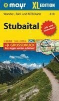 bokomslag Mayr Wanderkarte Stubaital XL 1:30.000