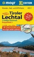 bokomslag Mayr Wanderkarte Tiroler Lechtal XL (2-Karten-Set) 1:25.000