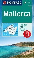 bokomslag KOMPASS Wanderkarten-Set 2230 Mallorca (4 Karten) 1:35.000