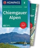 bokomslag KOMPASS Wanderführer Chiemgauer Alpen, 65 Touren mit Extra-Tourenkarte