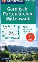 bokomslag Garmisch-Partenkirchen / Mittenwald + Aktiv Guide
