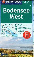 bokomslag Bodensee West + Aktiv Guide