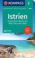 bokomslag KOMPASS Wanderführer Istrien mit Kvarner-Bucht, Krk, Rab, Cres und Losinj, 55 Touren mit Extra-Tourenkarte