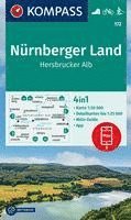 bokomslag Nürnberger Land + Aktiv Guide