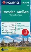 bokomslag Dresden / Meißen / Tharandter Wald + Aktiv Guide