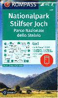 bokomslag KOMPASS Wanderkarte 072 Nationalpark Stilfser Joch / Parco Nazionale dello Stelvio 1:50.000