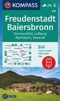 bokomslag KOMPASS Wanderkarte 878 Freudenstadt, Baiersbronn, Simmersfeld, Loßburg, Alpirsbach 1:25.000