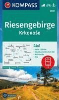 bokomslag Riesengebirge / Krkonose D/CZ/E + Aktiv Guide