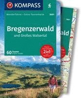 bokomslag KOMPASS Wanderführer Bregenzerwald und Großes Walsertal, 60 Touren mit Extra-Tourenkarte