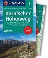 bokomslag Karnischer Hhenweg wanderfhrer + Tourkarte: 5633