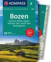 bokomslag KOMPASS Wanderführer Bozen, Sarntal, Ritten, Eppan, Kalterer See, Seiser Alm, Rosengarten, 55 Touren mit Extra-Tourenkarte