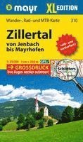 bokomslag Mayr Wanderkarte Zillertal - Von Jenbach bis Mayrhofen XL 1:25.000