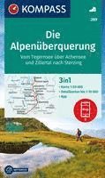bokomslag Die Alpenüberquerung - vom Tegernsee über Achensee und Zillertal nach Sterzing