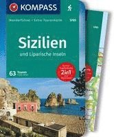 bokomslag KOMPASS Wanderführer Sizilien und Liparische Inseln, 60 Touren mit Extra-Tourenkarte