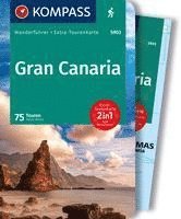 bokomslag KOMPASS Wanderführer Gran Canaria, 75 Touren mit Extra-Tourenkarte