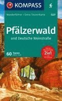 bokomslag KOMPASS Wanderführer Pfälzerwald und Deutsche Weinstraße, 60 Touren mit Extra-Tourenkarte