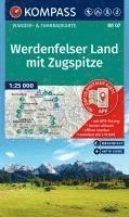 bokomslag KOMPASS Wanderkarte 07 Werdenfelser Land mit Zugspitze 1:25.000