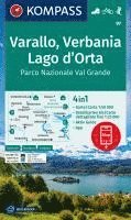bokomslag KOMPASS Wanderkarte 97 Varallo, Verbania, Lago d'Orta, Parco Nazionale Val Grande 1:50.000
