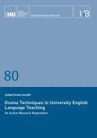 bokomslag Drama Techniques in University English Language Teaching