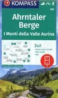 bokomslag KOMPASS Wanderkarte 082 Ahrntaler Berge / I Monti della Valle Aurina 1:25.000