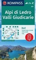 bokomslag KOMPASS Wanderkarte 071 Alpi di Ledro, Valli Giudicarie 1:35.000