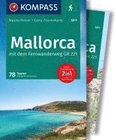 bokomslag KOMPASS Wanderführer Mallorca, 78 Touren mit Extra-Tourenkarte