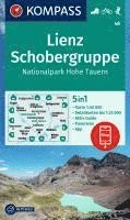 bokomslag KOMPASS Wanderkarte 48 Lienz, Schobergruppe, Nationalpark Hohe Tauern 1:50.000