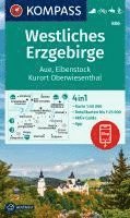 bokomslag KOMPASS Wanderkarte 806 Westliches Erzgebirge, Aue, Eibenstock, Kurort Oberwiesenthal 1:50.000