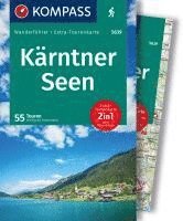 bokomslag KOMPASS Wanderführer Kärntner Seen, 55 Touren mit Extra-Tourenkarte