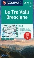 bokomslag KOMPASS Wanderkarte 103 Le Tre Valli Bresciane 1:50.000