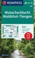 bokomslag KOMPASS Wanderkarte 899 Wutachschlucht, Waldshut-Tiengen 1:25.000